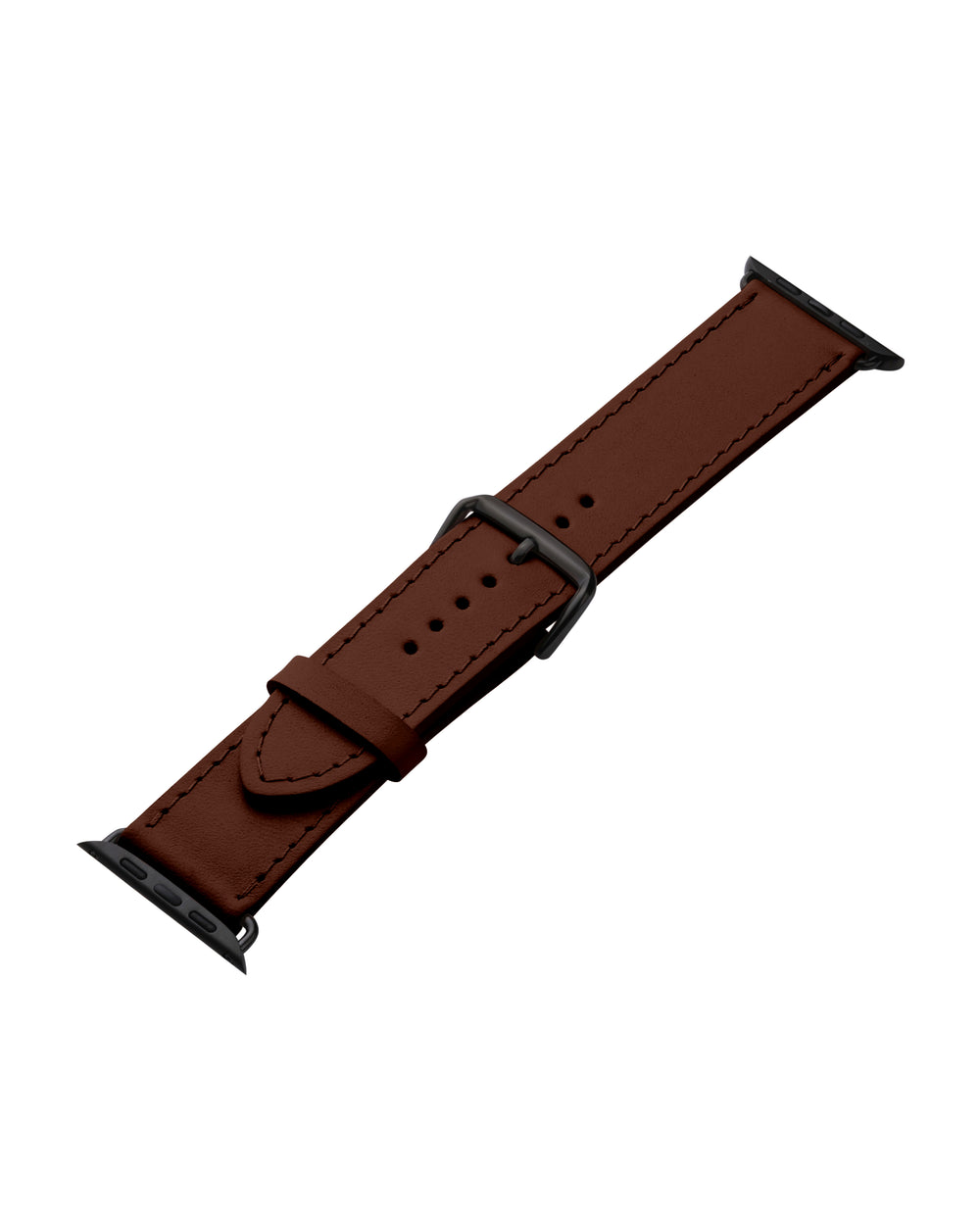 Pasek do Apple Watch ze skóry kupon w rdzawym kolorze