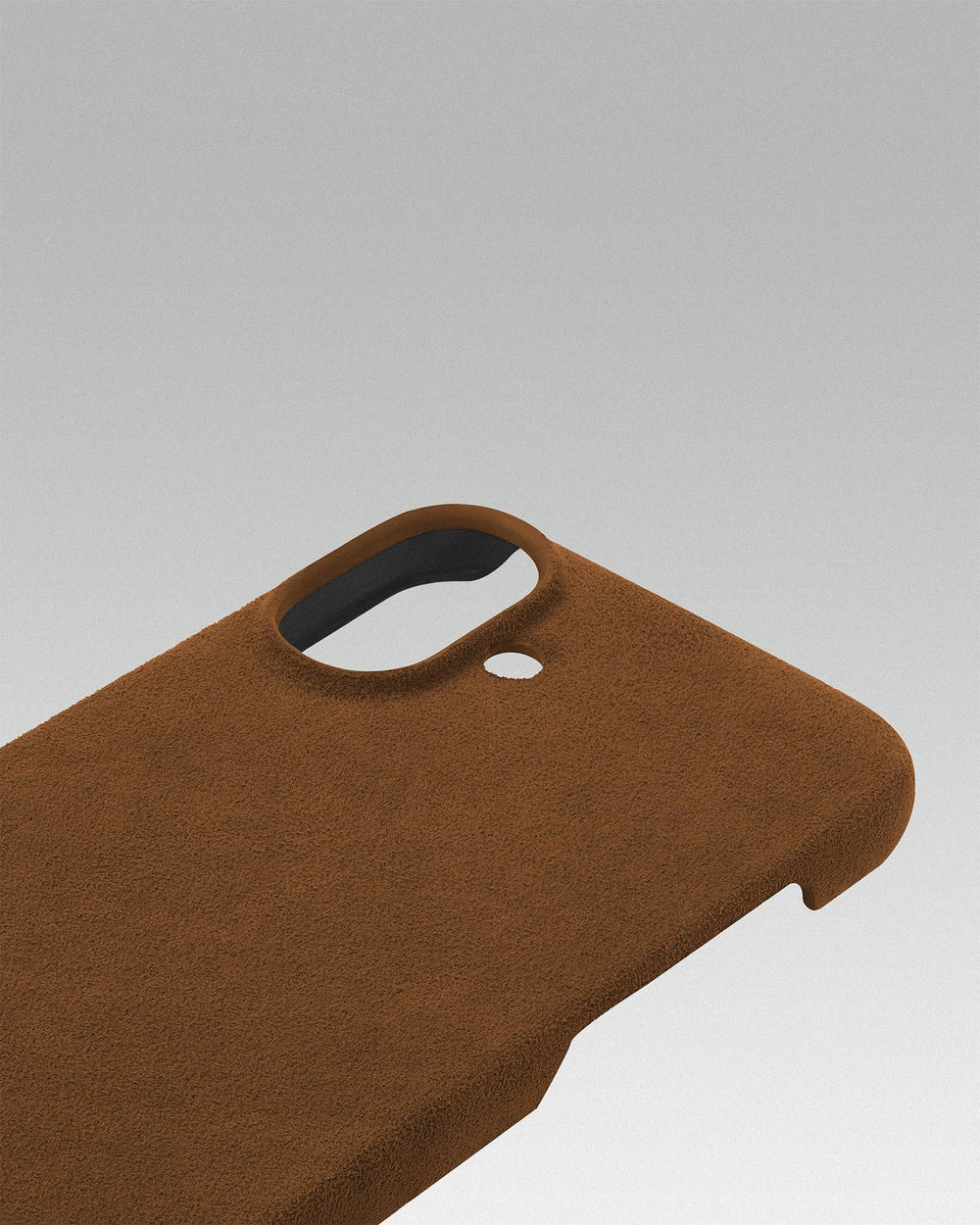 Rude etui z alcantary na iPhone 16 Plus
