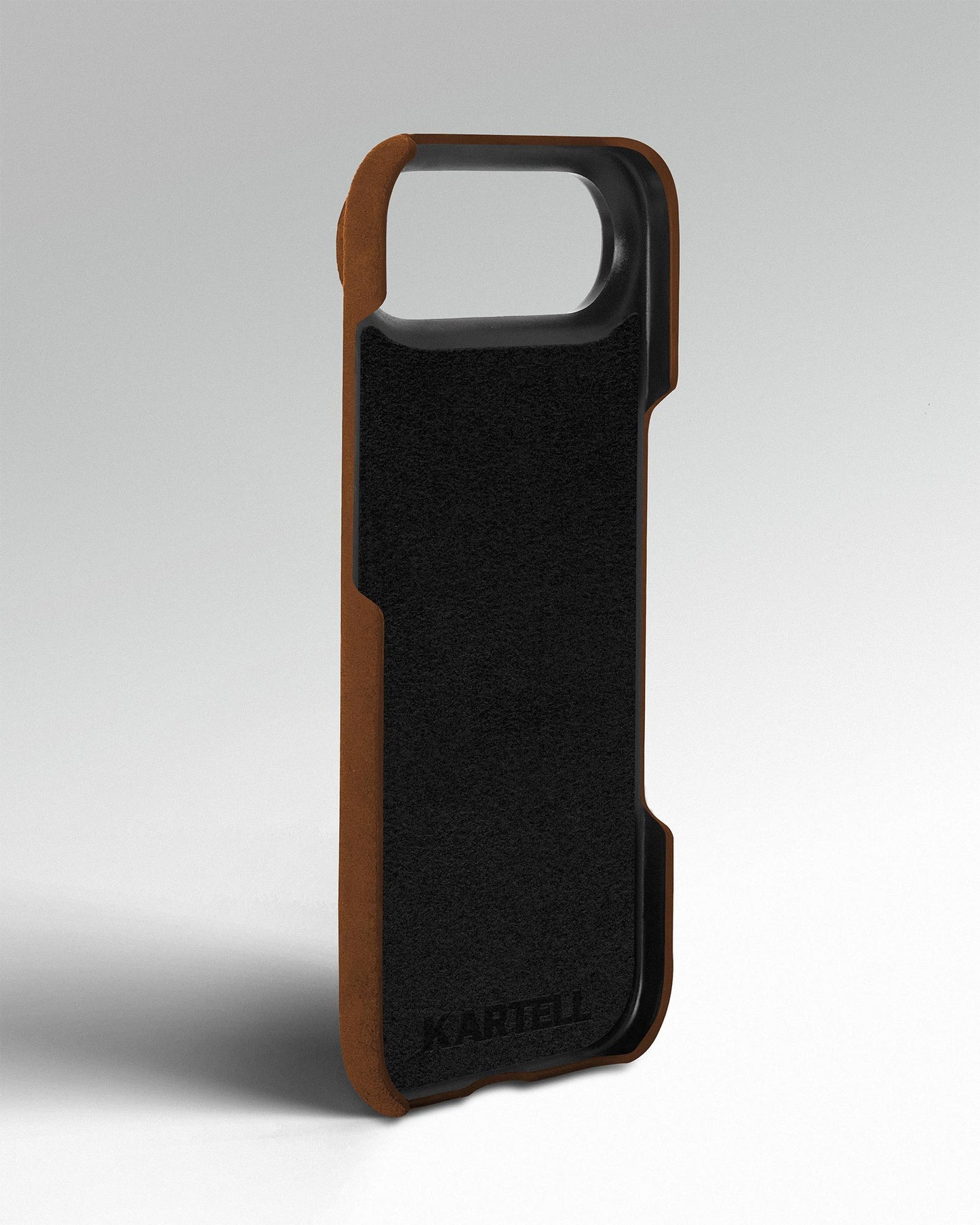 Рудий чохол з алькантари для iPhone 17 Air