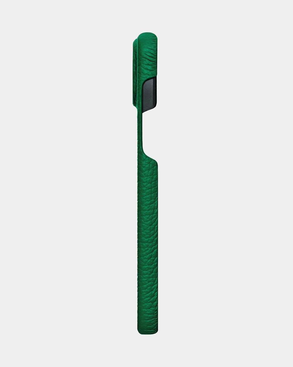 Jasnozielone skórzane etui na iPhone 15 Plus