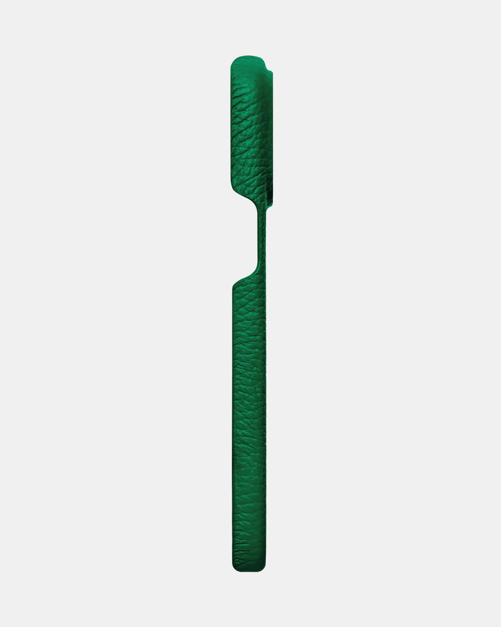 Jasnozielone skórzane etui na iPhone 14 Pro
