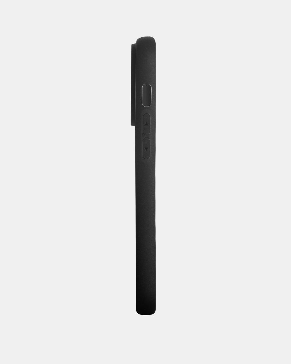 Чохол із чорної шкіри страуса з фолікулами для iPhone 14 Pro