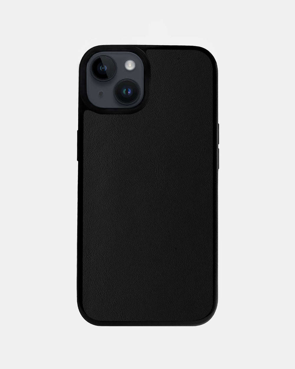 Etui z czarnej cielęcej skóry na iPhone 14 Plus