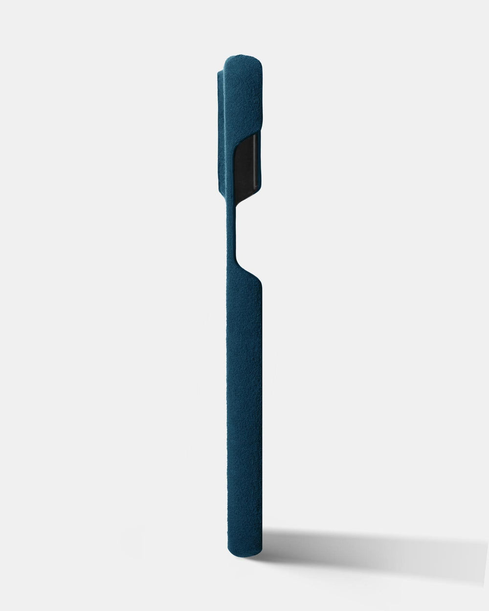 Niebieskie etui z alcantary do iPhone 14 Pro Max