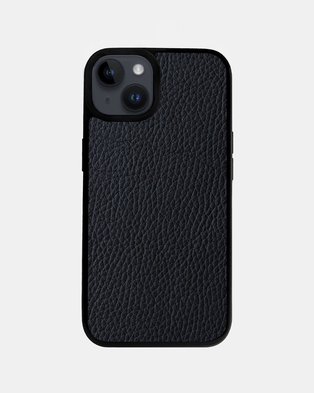 Чехол из темно-синей телячьей кожи флотар для iPhone 14 Plus