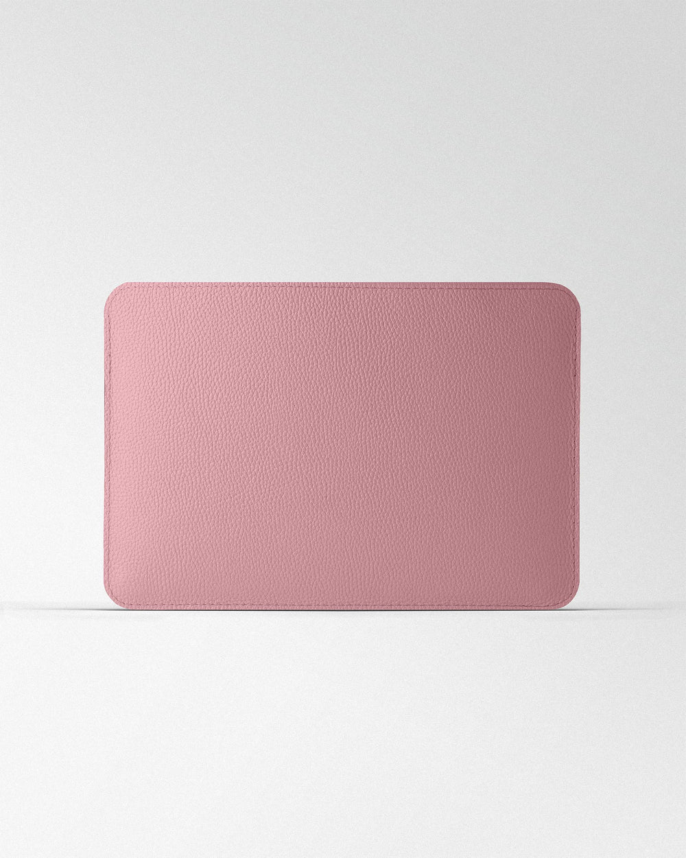 Etui Minimalist z różowej skóry do MacBooka