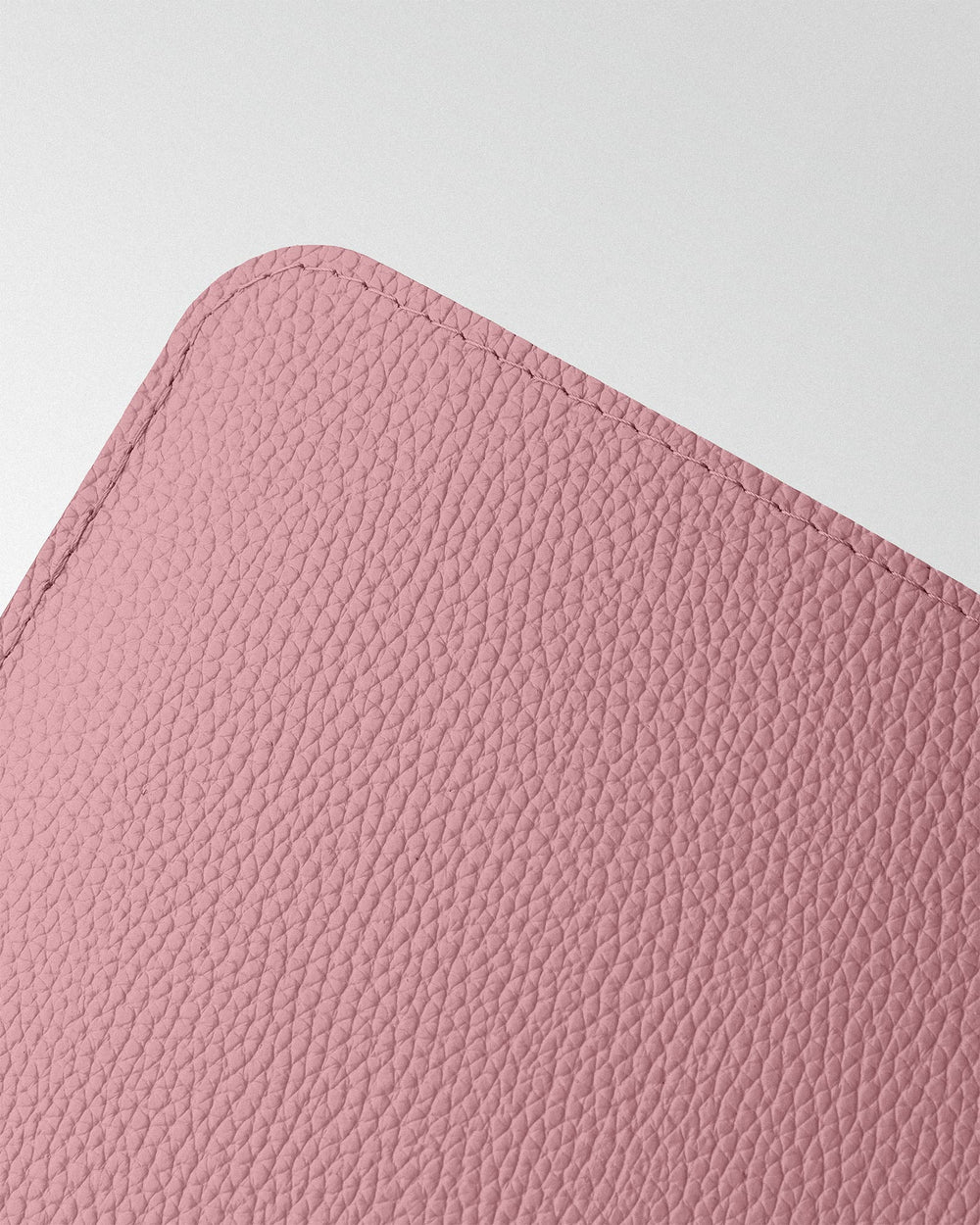 Etui Minimalist z różowej skóry do MacBooka