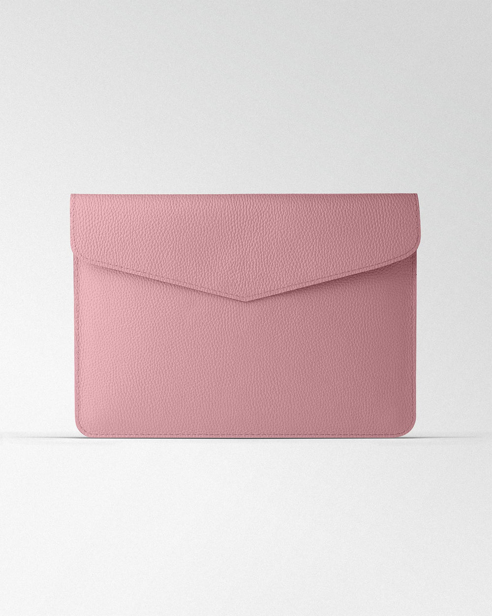 Чехол Magnetic Envelope из розовой текстурированной кожи для MacBook