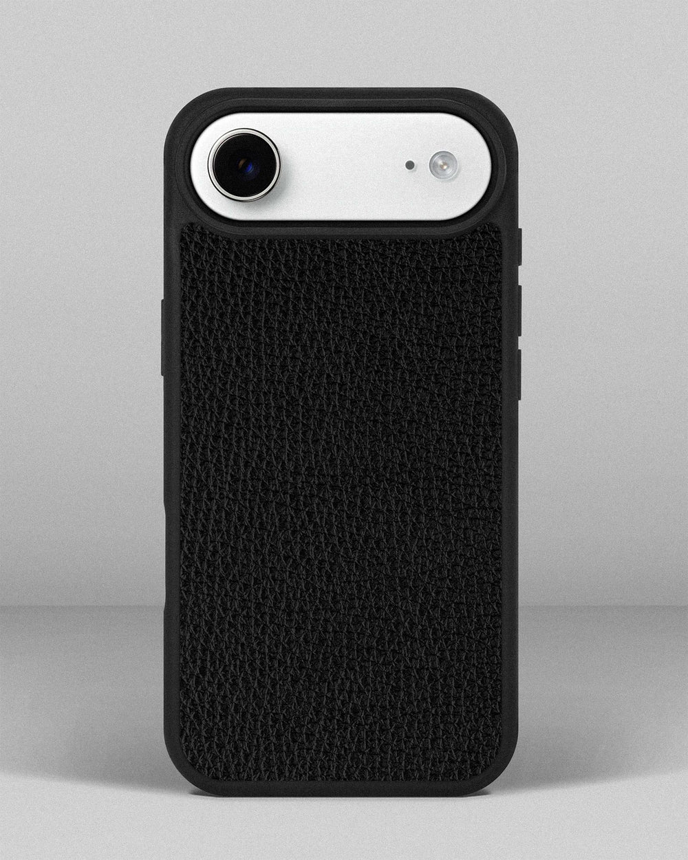 Чохол із чорної телячої шкіри флотар для iPhone 17 Air