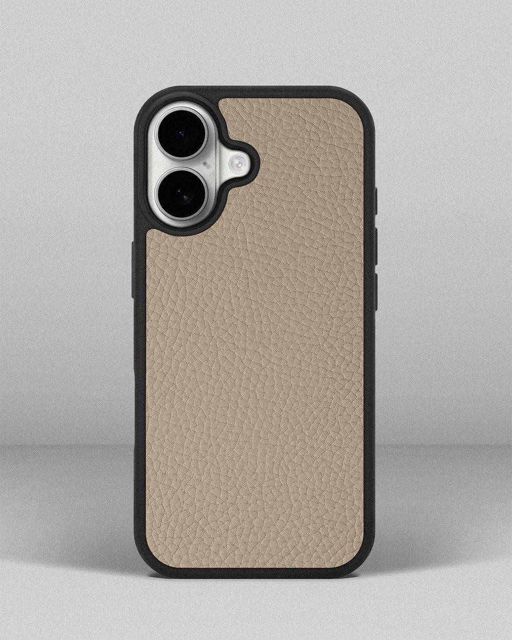 Etui z beżowej cielęcej skóry floater do iPhone 17