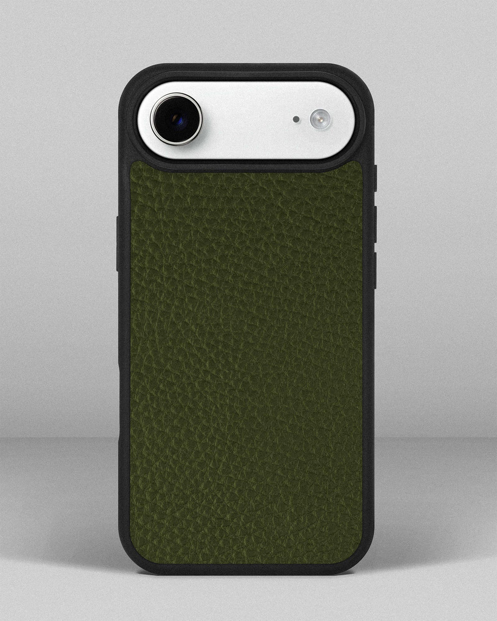 Etui z zielonej cielęcej skóry floater do iPhone 17 Air
