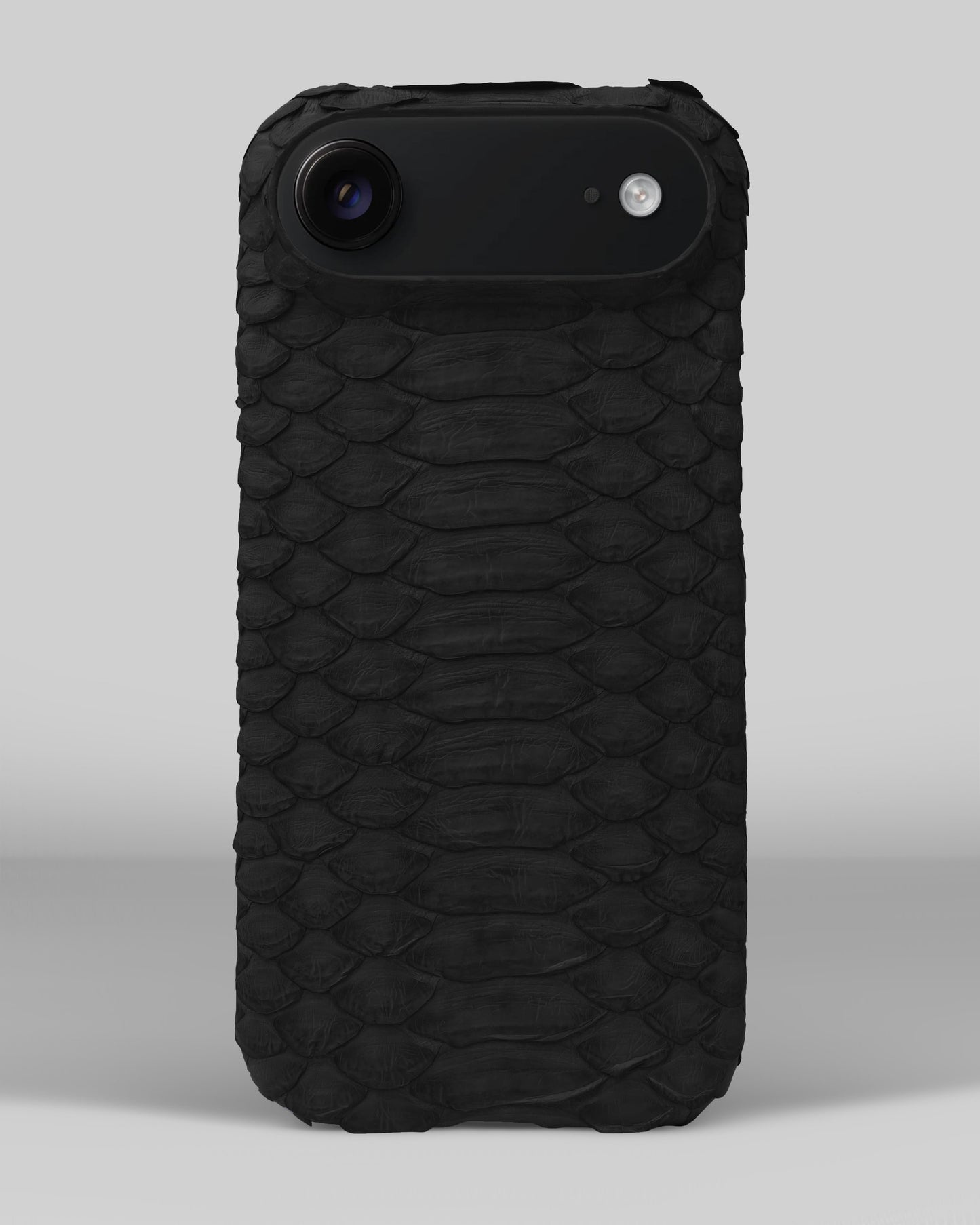 Шкіряний чохол з чорного пітона для iPhone 17 Air