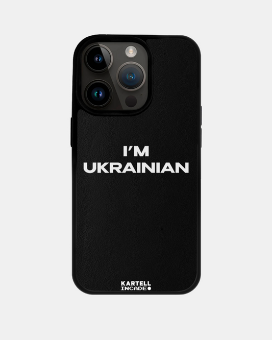 Чохол з чорної телячої шкіри для iPhone