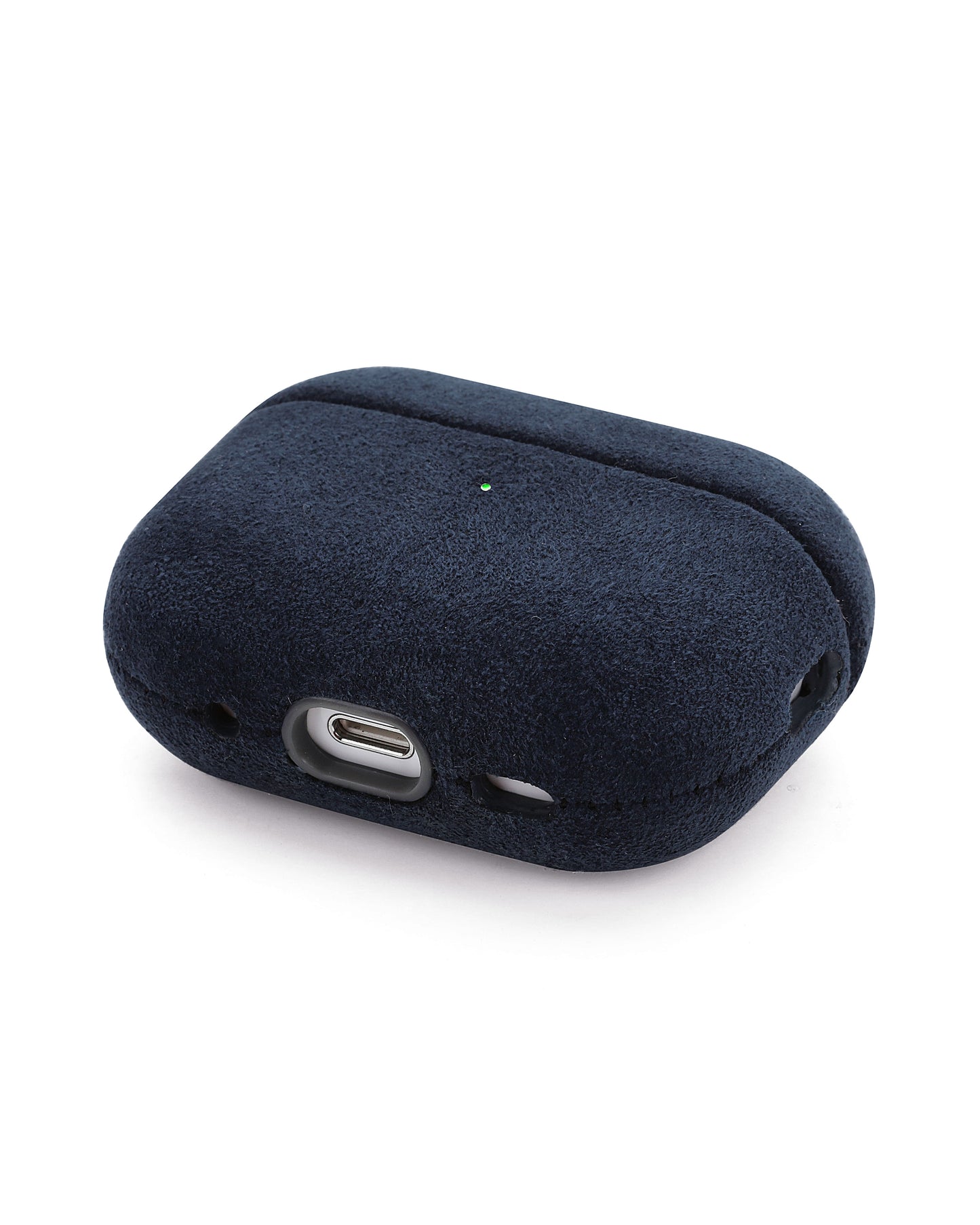 Чохол для AirPods 3 із синьої алькантари