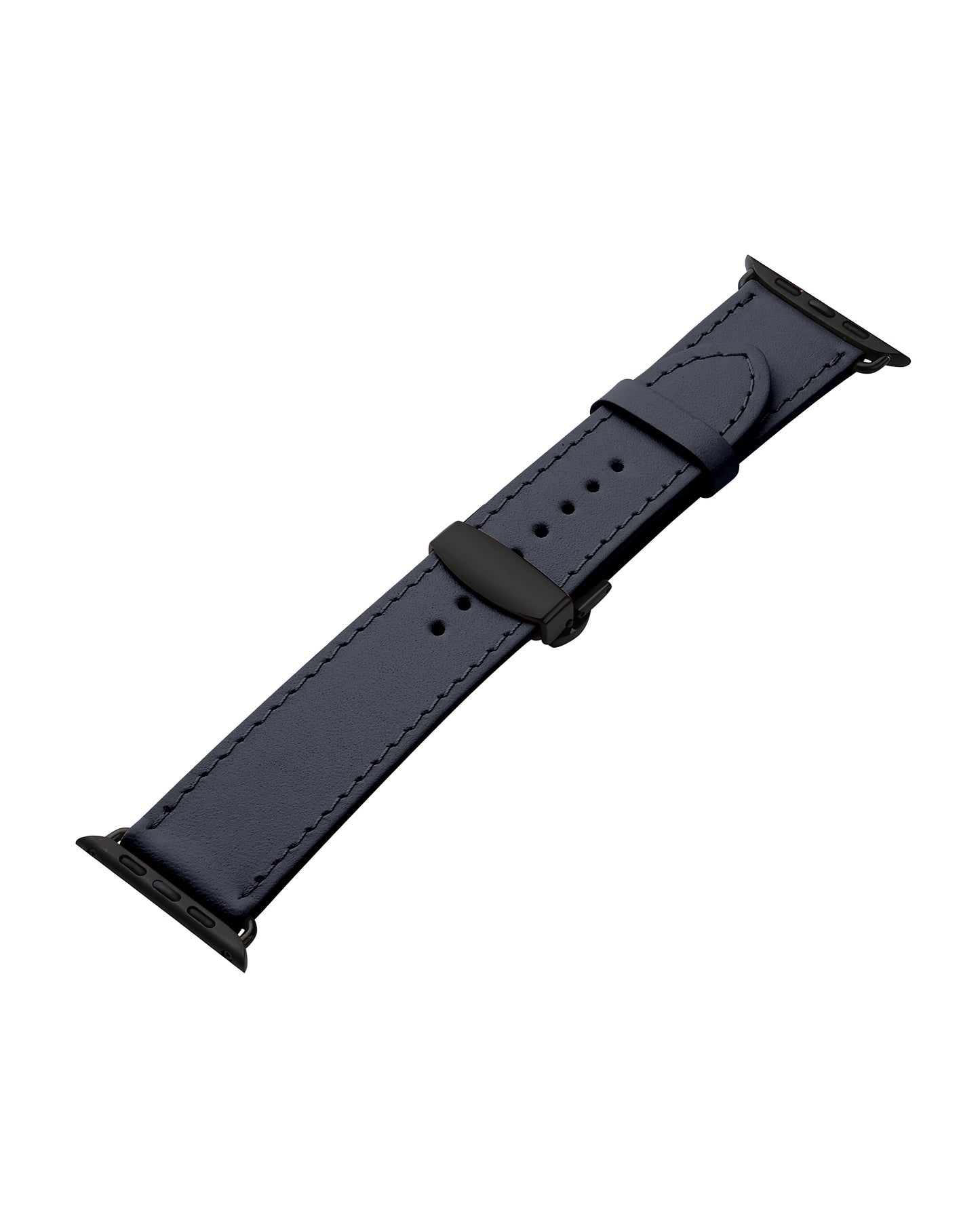 Ремінець для Apple Watch зі шкіри купон у синьому кольорі