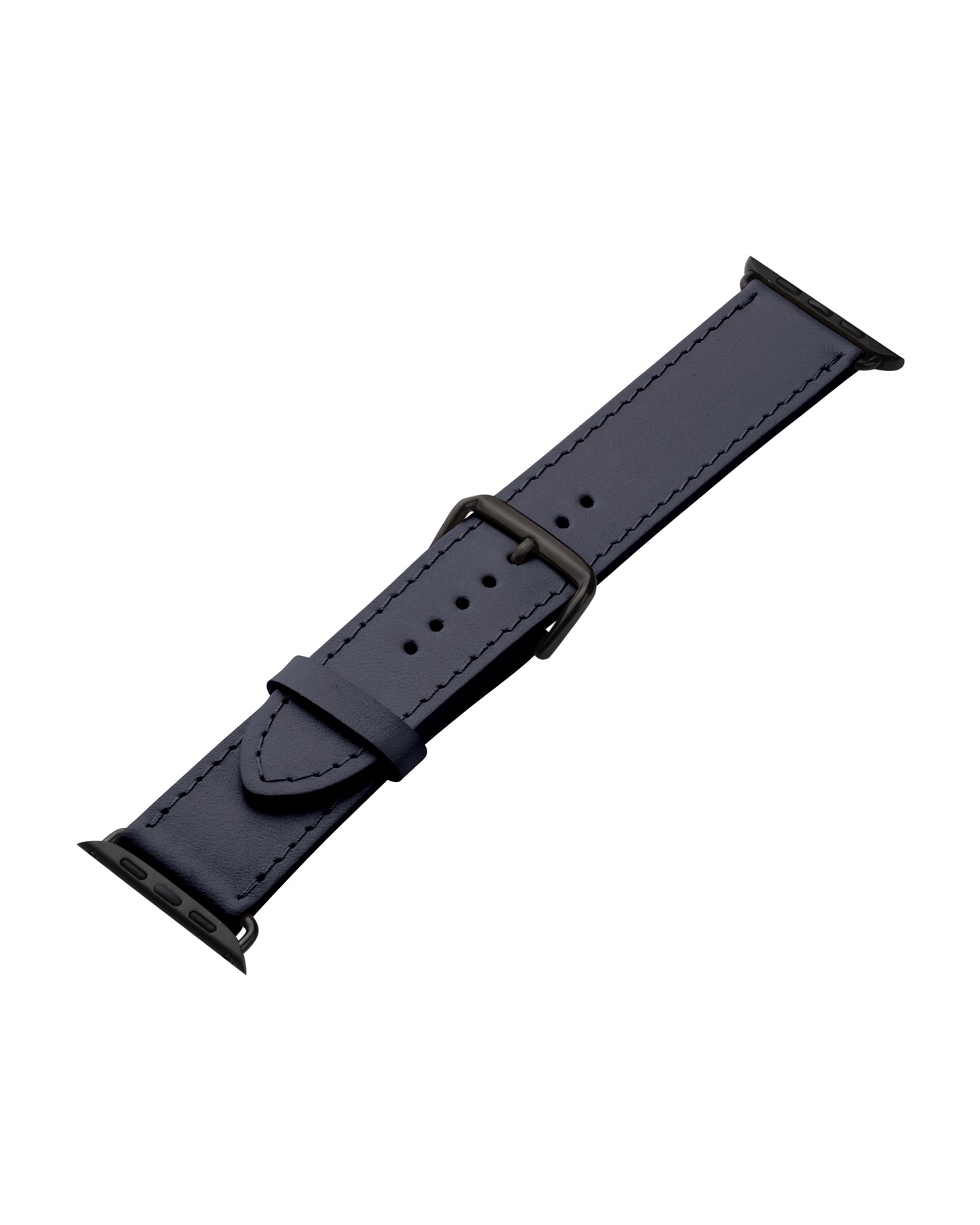 Ремінець для Apple Watch зі шкіри купон у синьому кольорі