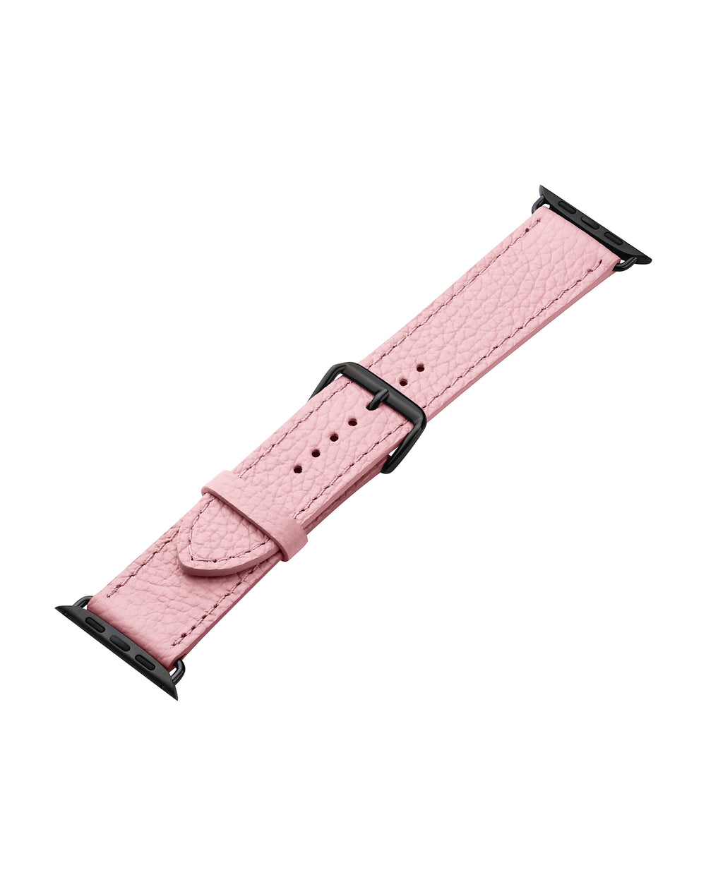 Ремінець для Apple Watch зі шкіри флотар у рожевому кольорі
