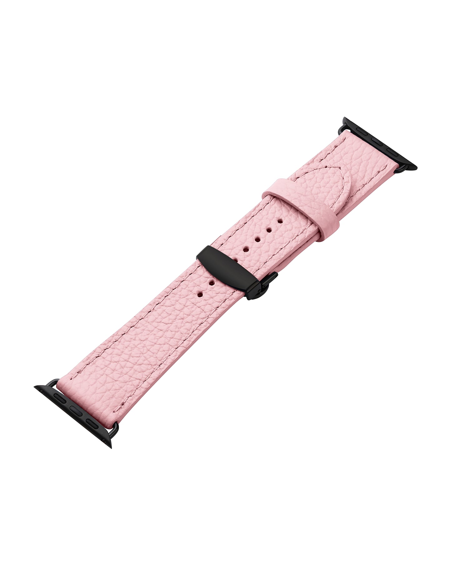 Ремінець для Apple Watch із телячої шкіри флотар в рожевому кольорі