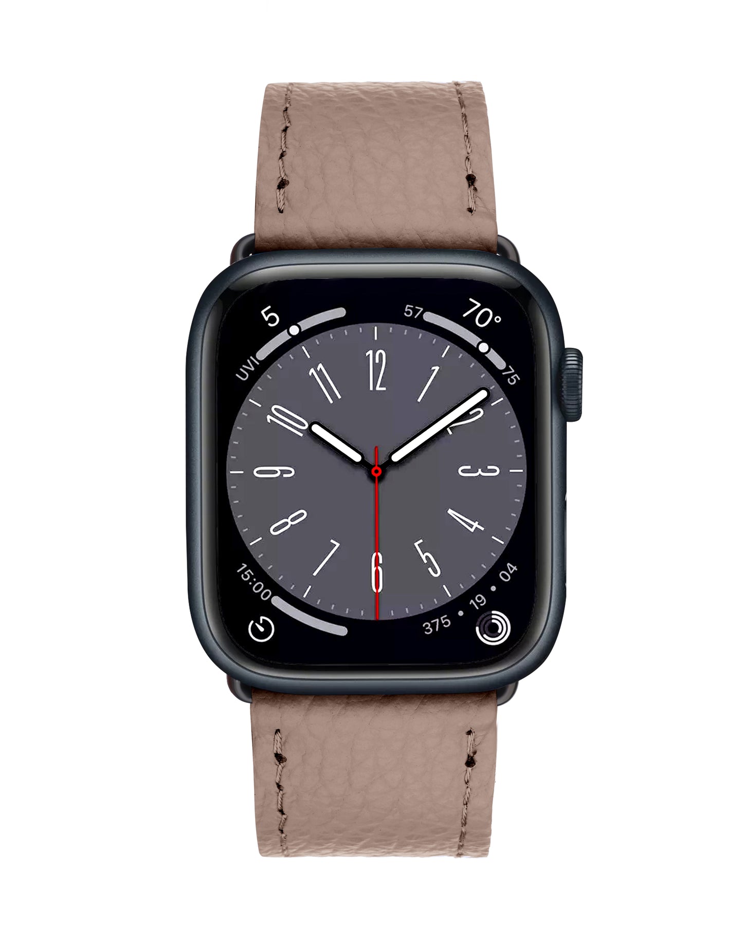 Ремінець для Apple Watch із телячої шкіри флотар в бежевому кольорі