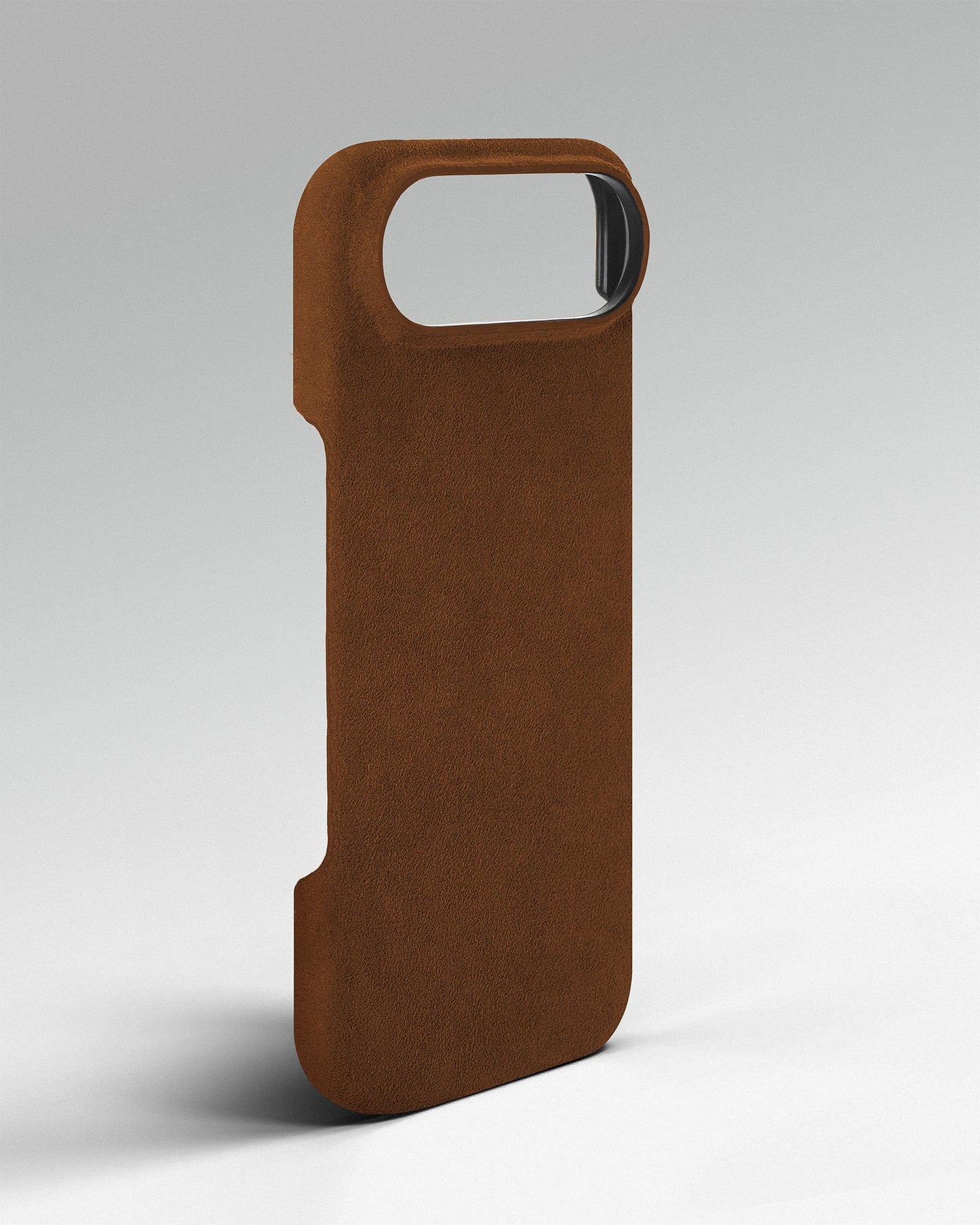 Рудий чохол з алькантари для iPhone 17 Air