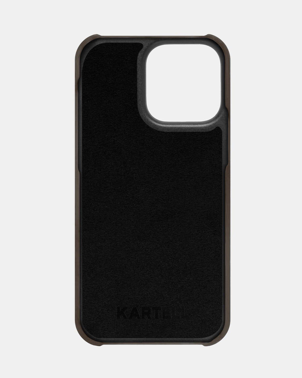 Jasnobrązowe skórzane etui do iPhone 15 Pro Max
