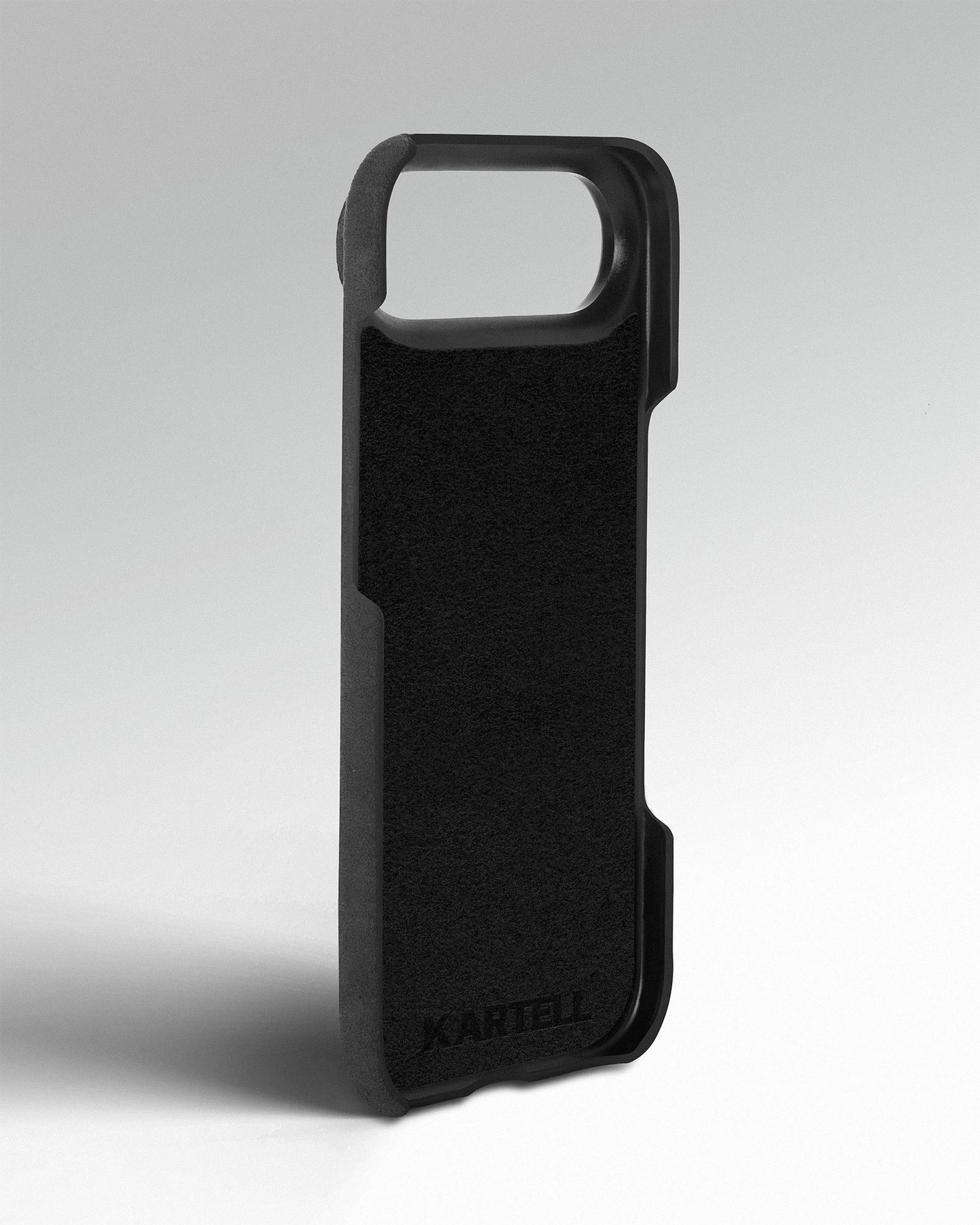 Сірий чохол з алькантари для iPhone 17 Air