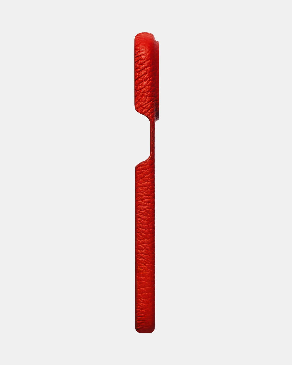 Czerwone skórzane etui na iPhone 16 Pro Max