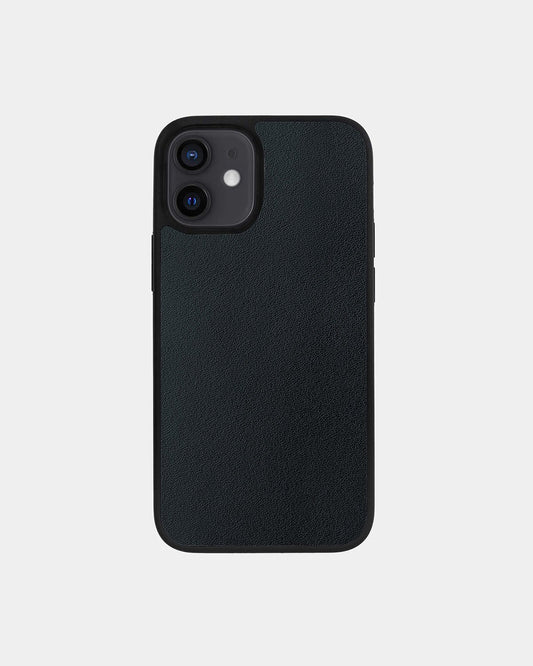 Чохол із темно-синьої телячої шкіри для iPhone 12