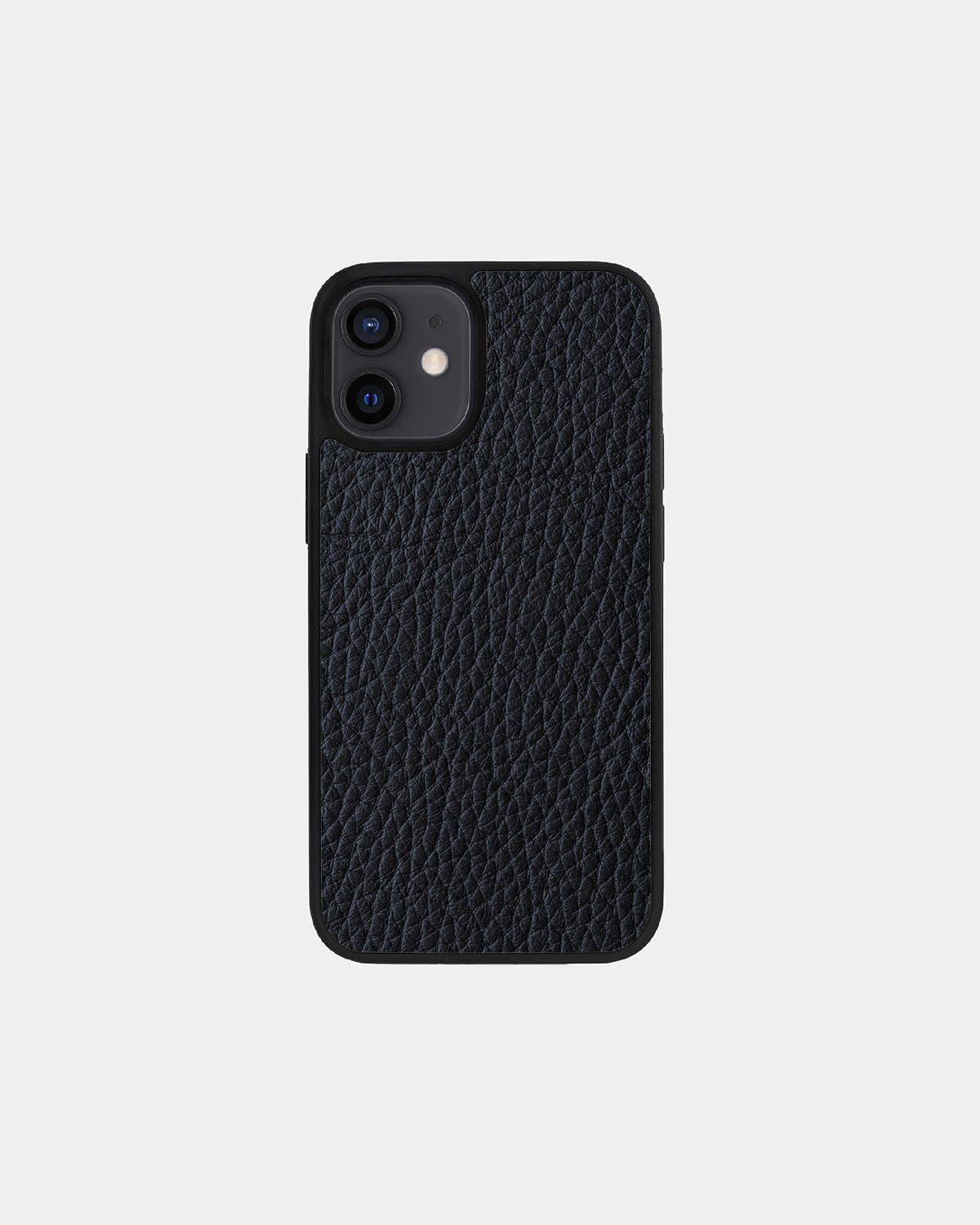 Чохол із темно-синьої телячої шкіри флотар для iPhone 12 Mini