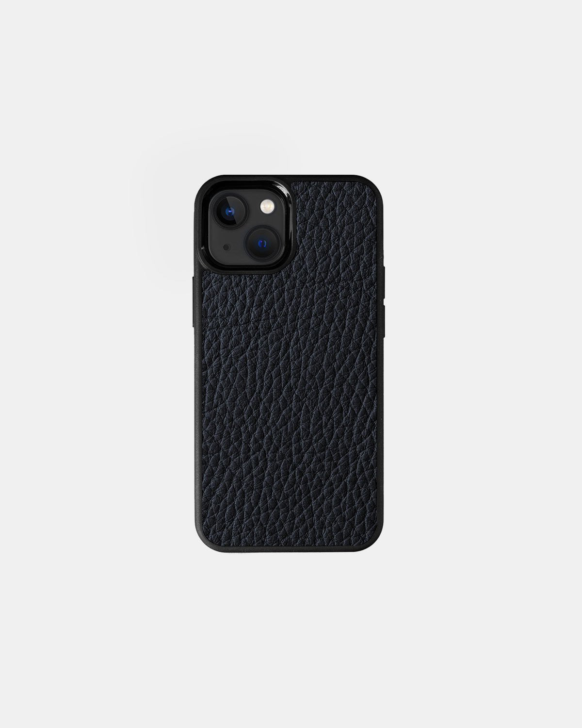 Чохол із темно-синьої телячої шкіри флотар для iPhone 13 Mini