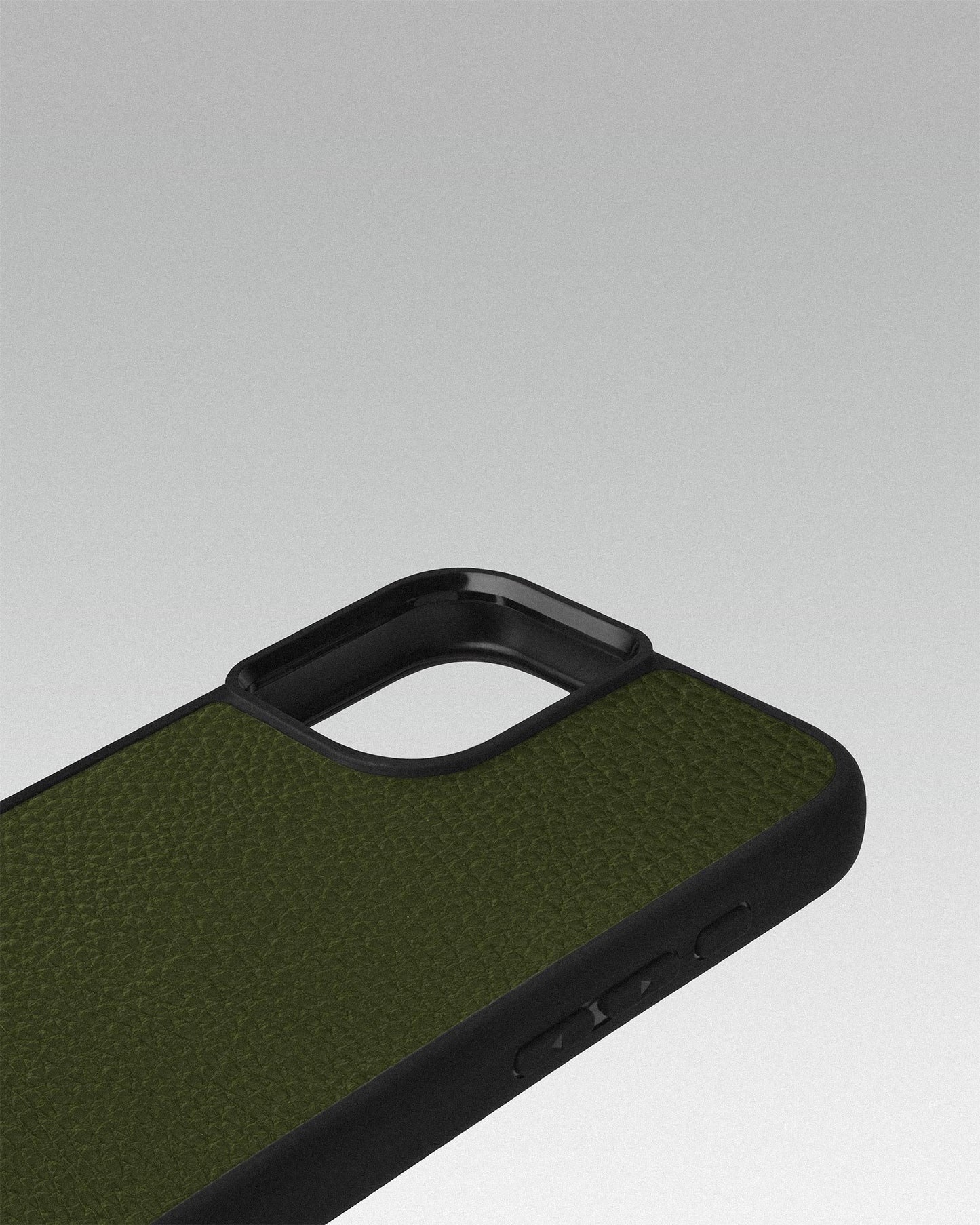 Чохол із зеленої телячої шкіри флотар для iPhone 16