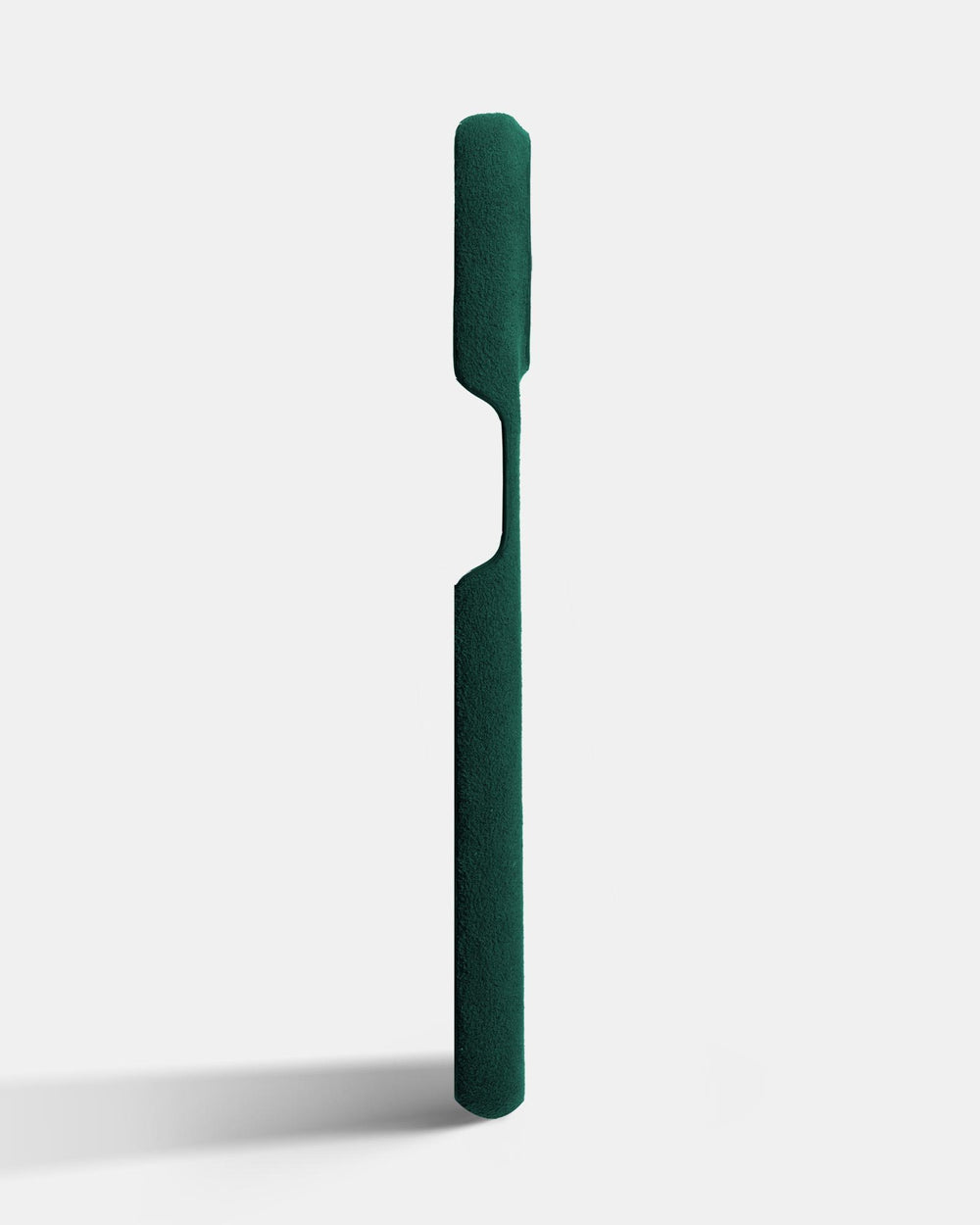 Zielone etui z alcantary do iPhone 15 Plus