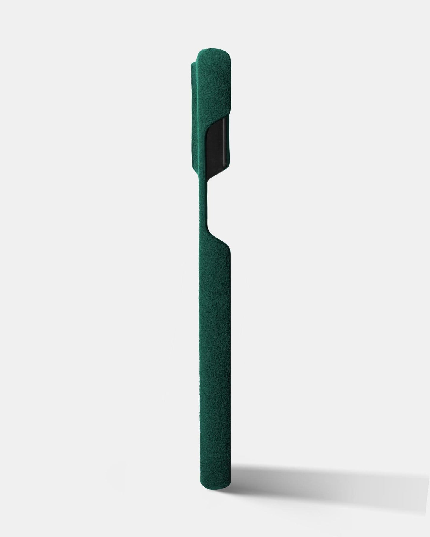 Зелений чохол з алькантари для iPhone 14 Pro Max