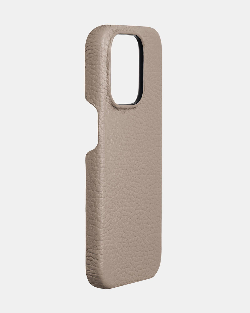 Beżowy skórzany etui do iPhone 14 Pro Max